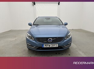 Volvo V60 D4 181hk Summum VOC Värm Taklucka Kamera Navi Drag