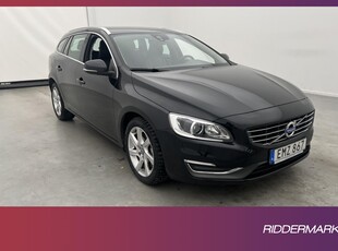 Volvo V60 D4 AWD 181hk Summum VOC Värm Navi Sensorer Skinn