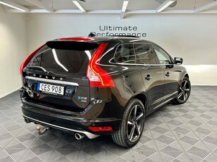 Volvo XC60 D5 AWD POLESTAR R-Design,Pano,Drag,Värm SE UTR!