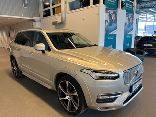 Volvo XC90 D5 AWD Inscription 7-Sits/B&W/360°/Skinn/Hud/Drag