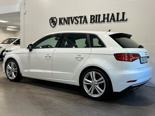 Audi A3 Sportback 35 TFSI S Tronic Sport B&O Värmare 150hk