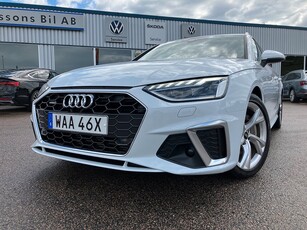 Audi A4 Avant 40 TFSI 204 Quattro S-Tr S-Line (Drag/Värmare