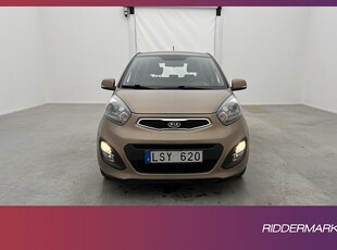 Kia Picanto 1.2 CVVT 86hk Comfort Rattvärme Välservad