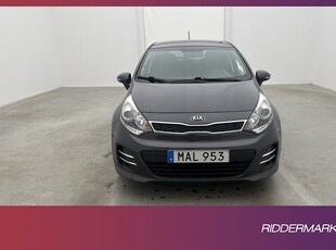 Kia Rio 1.2 CVVT 84hk GLS Rattvärme Sensorer Navi Dragkrok