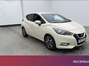 Nissan Micra0.9 Turbo Acenta Navi Sensorer 2 Brukare 2018, Halvkombi