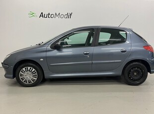 Peugeot 206 5-dörrar 1.4 XS Euro 4, NYSERVAD