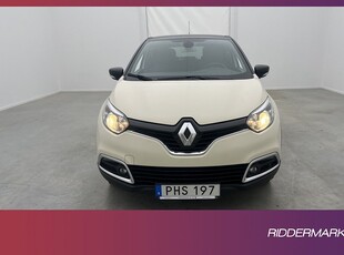 Renault Captur 0.9 TCe 90hk Sensorer Navi Värmare Välservad