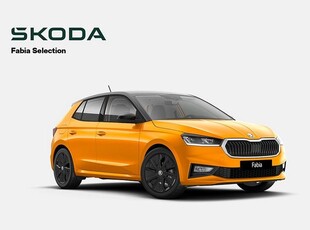 Skoda FabiaSTYLE 1,0 TSI DSG 2023, Halvkombi