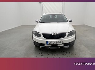 Skoda Octavia Scout TDI 4x4 150hk Businessline Värm GPS Drag