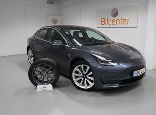 Tesla Model 3Long Range AWD V-Däck ingår Navi-Kamera-Pano-Skinn 2019, Halvkombi