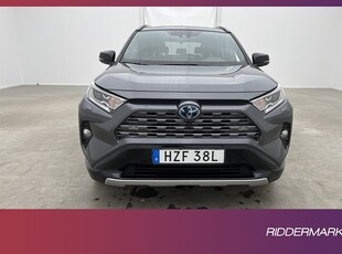 Toyota RAV4 Hybrid AWD-i 222hk Style 360° Skinn Elstol Drag