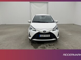 Toyota Yaris VVT-iE 111hk En-Brukare Kamera Navi Halvskinn