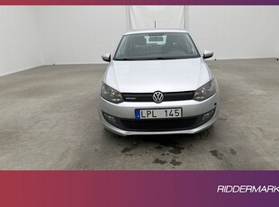 Volkswagen Polo 1.2 TDI 75hk Värmare Farthållare Välservad