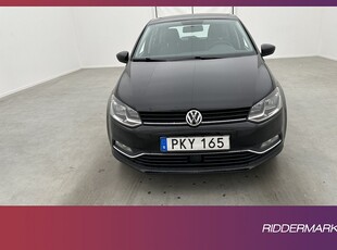 Volkswagen Polo 1.2 TSI 90hk Bluetooth Välservad 0,47l/mil