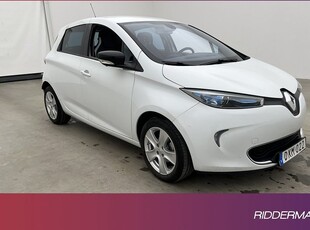 Renault ZoeR240 22 kWh Batterihyra Backkamera 2016, Halvkombi