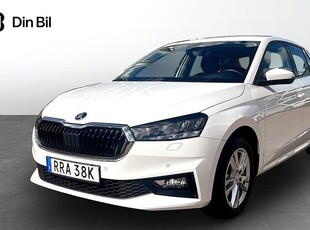 Skoda FabiaSTYLE 1.0 TSI 110 DSG, Komfortpaket 2023, Halvkombi