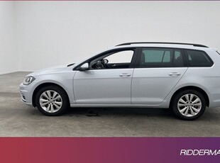 Volkswagen GolfSC 1.0 TSI DSG Dragkrok Kamera Carplay 2017, Kombi