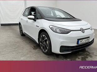 Volkswagen ID.3Pro Performance Life Värm Navi Välserv 2021, Halvkombi