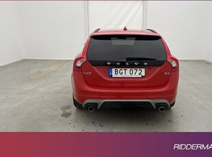 Volvo V60D4 R-Design VOC Värm Skinn Navi Sensorer 2016, Kombi