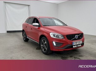 Volvo XC60D4 AWD R-Design VOC Värmare Skinn Sensorer Drag 2015, SUV