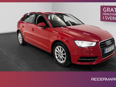 Audi A3 Sportback 1.2 TFSI Comfort 0.49l/mil Låg skatt