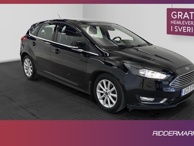 Ford Focus 1.0 EcoBoost 100hk Värmare Sensorer 0,46l/mil