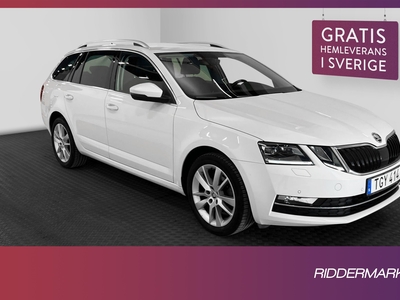 Škoda Octavia 1.5 TSI 150hk Canton Värmare Navi Drag