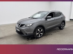 Nissan Qashqai 1.2 DIG-T 115hk Tekna 360° Pano Navi Drag