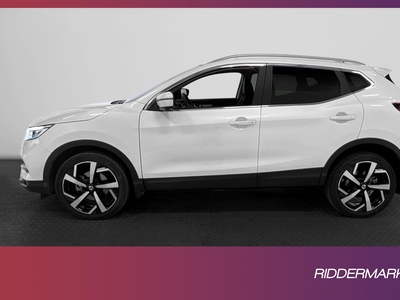 Nissan Qashqai 1.3 DIG-T 158hk Skinn LED Pano 360° Navi