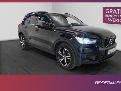 Volvo XC40 D3 AWD 150hk R-Design VOC D-Värmare Skinn Välserv