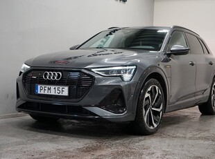 Audi E-Tron 55 quattro 408hk S Line Drag Pano B&O 3D 4-zon