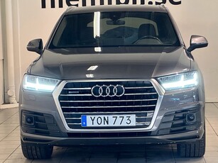 Audi Q7 3.0 V6 AWD 7-sits S Line Dvärm Kamera Navi Drag SoV