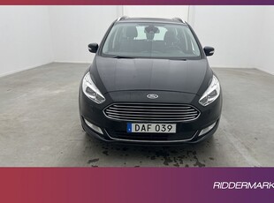 Ford Galaxy TDCI 150hk 7-sits Pano Kamera Navi Skinn Drag