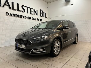 Ford S-Max 2.0 TDCi AWD Aut Vignale 7-Sits Drag Värmare Svensksåld