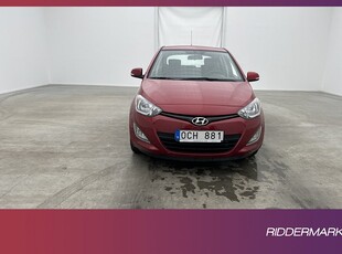 Hyundai i20 1.4 Automatisk 101hk Premium Farthållare