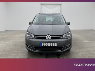 Volkswagen Sharan 4M 184hk Premium 7-sits El-dörr Värm Drag