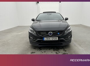 Volvo V60 Polestar T6 AWD 367hk R-Design H/K Taklucka Kamera