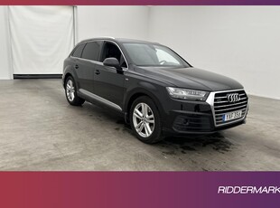 Audi Q7 45 TDI Q 231hk S-Line 7-sits Cockpit Luft 360° Drag