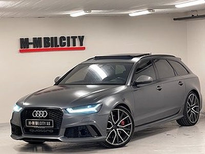 Audi RS6 |Performance|4.0 TFSI V8|605HK|MATTGRÅ|MILLTEK