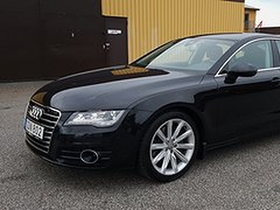 Audi A7 3.0 TDI 245hk Quattro S-Tronic Sportback Svensksåld