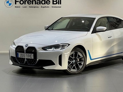 BMW i4eDrive40 Charged Nav HiFi P-Assist Drag Serviceavtal 2022, Personbil