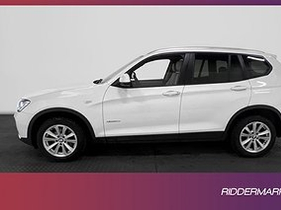 BMW X3 xDrive20d 190hk Skinn Bluetooth Nyservad 0.49l/mil