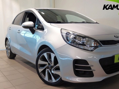 Kia Rio1.2 Special Edition 1 ägare Navi M-värmare 2015, Halvkombi