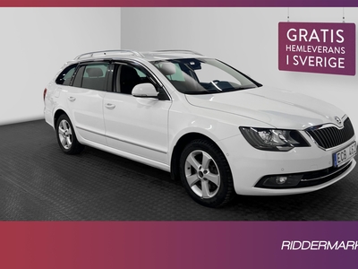 Škoda Superb Kombi 2.0 TDI 4x4 170hk Pano D-Värm Navi Drag