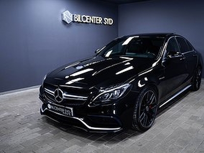 Mercedes-Benz AMG C63 S|Panorama|Head-up|Sv-Såld|Nyservad|510hk|