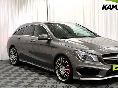 Mercedes CLA45 AMGBenz CLA 45 AMG 4Matic Panorama Skalstolar Harman Kardon 360 kamera Navi 2016, Kombi