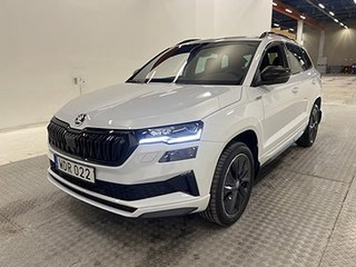 Skoda Karoq TSI 150hk Sportline Pano Cockpit Värmare Drag