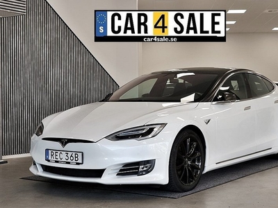 Tesla Model SLongRange|AWD|Raven|Pilot|Glastak|Skinn|1ägare 2020, Sedan