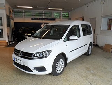 Volkswagen Caddy Life 2.0 TDI 7-sits 102hk Parkass. Nyservad