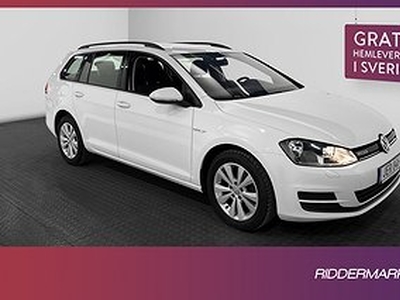 Volkswagen Golf 1.4 TGI 110hk Comfort Kamera CarPlay Drag